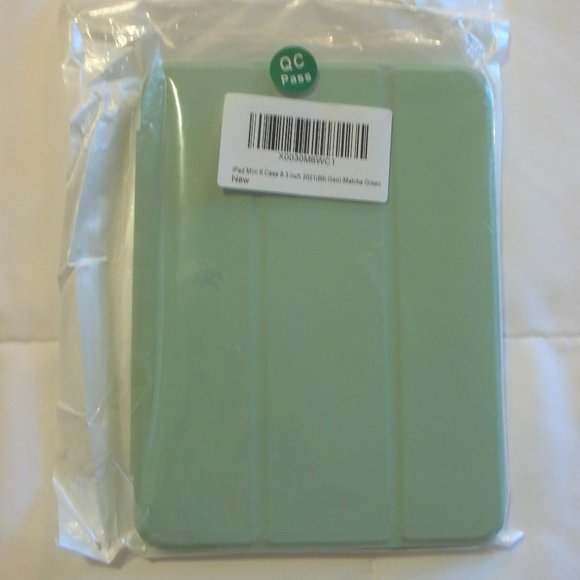 iPad Mini 6th Generation 2021 Matcha Green 8.3-inch Silicone Fitted Case New T12 - Picture 6 of 7
